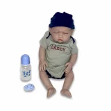 Кукла Реборн Мартин Силиконовая мальчик QA Baby 52 см